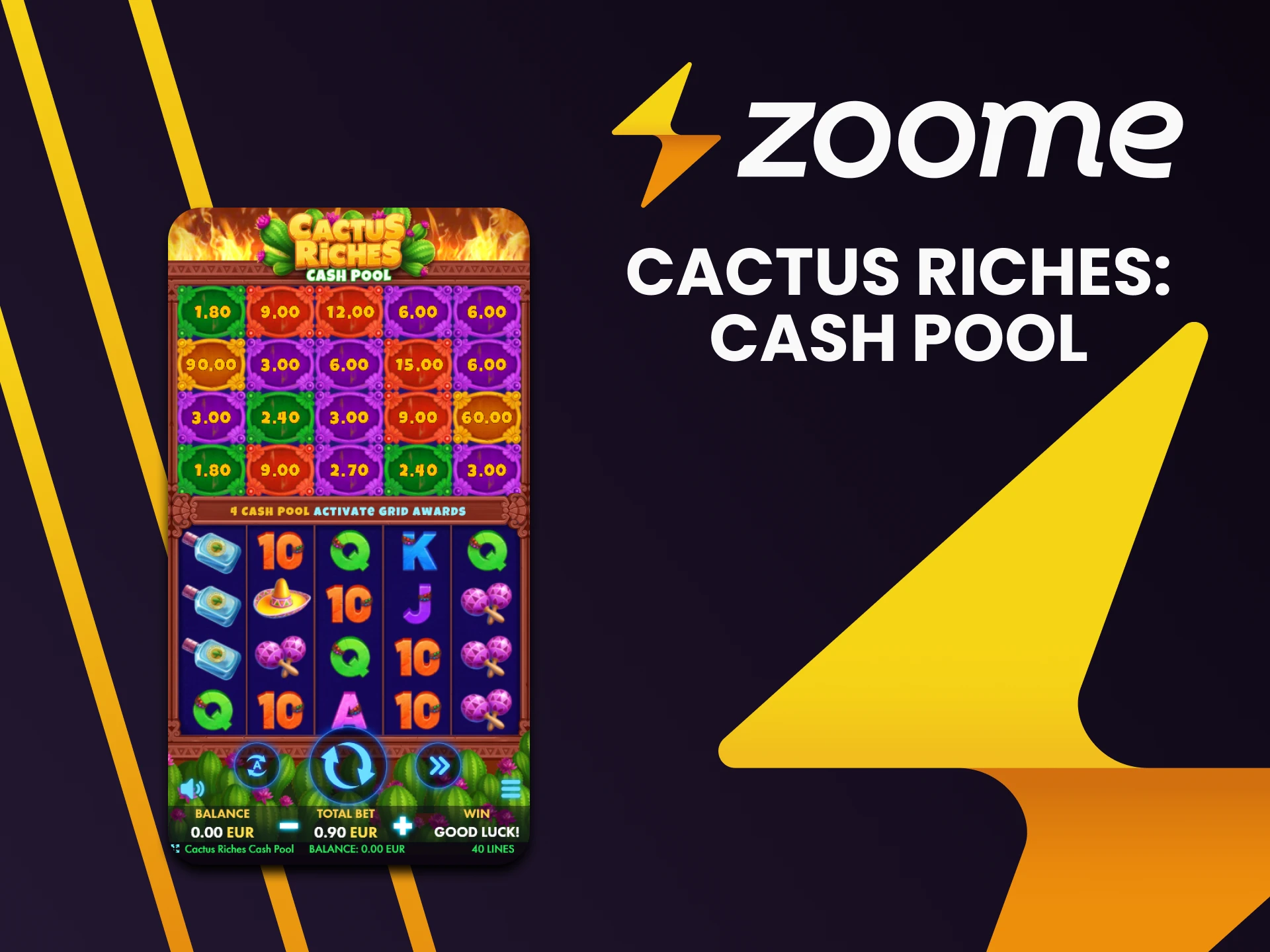 Spielen Sie Cactus Riches im Slots-Bereich auf Zoome.