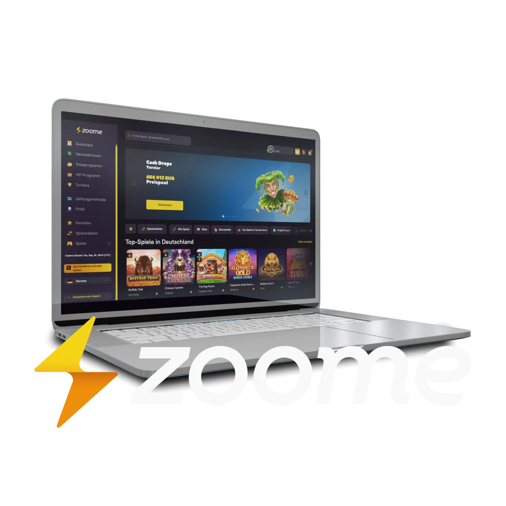 Wir informieren Sie über das Website-Team von Zoome.